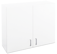 900mm white laundry cupboard - wall
